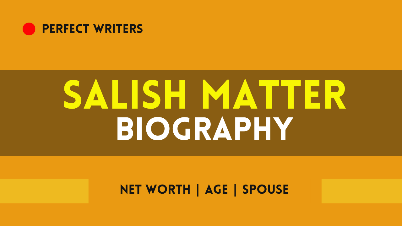 Salish Matter Net Worth [Updated 2024], Spouse, Age, Height, Weight, Bio